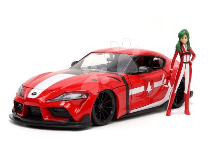 Kisautó Robotech ´20 Toyota Sup Jada fém nyitható részekkel és Miriya Sterling figurával hossza 20 cm 1:24 gyerek játék webáruház - játék rendelés online Játékautók és szimulátorok | Játékautók és járművek
