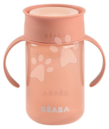 Bögre kisbabáknak 360° Learning Cup Beaba Pink ivástanuló rózsaszín 12 hó-tól BE913571 gyerek játék webáruház - játék rendelés online Babakellékek | Babaetetés és szoptatás | Babaétkezési eszközök  | Gyerek itatópoharak