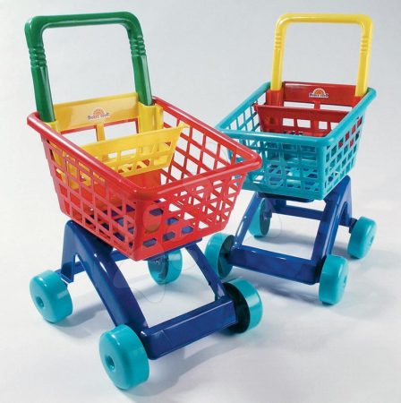 Dohány gyerek bevásárlókocsi 5022 kék/piros gyerek játék webáruház - játék rendelés online Szerepjátékok | Szupermarketek | Szupermarketek gyerekeknek
