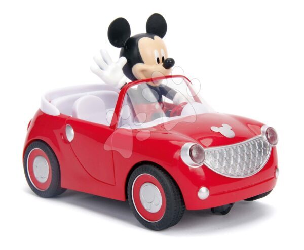 Távirányítós autó RC Mickie Roadster Jada piros 19 cm hosszú gyerek játék webáruház - játék rendelés online Játékautók és szimulátorok | Távirányítós járművek
