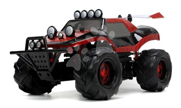 Távirányítós kisautó RC Buggy Miles Morales Marvel Jada terepjáró felfüggesztéssel hossza 34 cm 1:14 gyerek játék webáruház - játék rendelés online Játékautók és szimulátorok | Távirányítós járművek