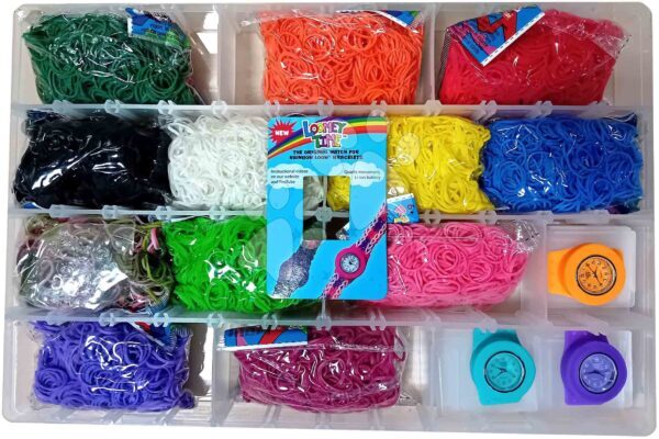 Plastový box Rainbow Loom od 6 rokov RL50 gyerek játék webáruház - játék rendelés online Kreatív és didaktikus játékok | Loom Bands gumik | Rainbow Loom alap készletek