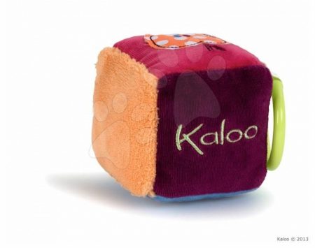 Kaloo kocka plüss Colors-Activity 963278-3 gyerek játék webáruház - játék rendelés online Bébijátékok | Kiságy játékok  | Játékok kiságy fölé