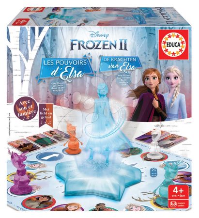 Társasjáték Frozen Jeux Reine Des Neiges 2 Educa hanggal és fénnyel franciául 4 évtől gyerek játék webáruház - játék rendelés online Puzzle és társasjátékok | Társasjátékok | Idegennyelvű társasjátékok
