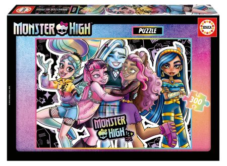 Puzzle Monster High Educa 300 darabos 8 évtől gyerek játék webáruház - játék rendelés online Puzzle és társasjátékok | Gyerek puzzle | Gyerek puzzle 100-300 darabos