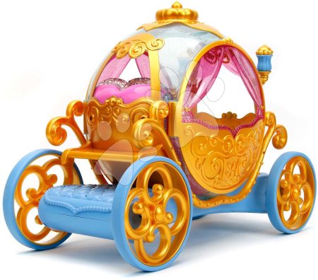 Távirányítós kisautó királyi hintó Disney Princess RC Carriage Jada hossza 38 cm gyerek játék webáruház - játék rendelés online Játékautók és szimulátorok | Távirányítós járművek