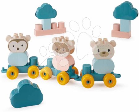 Készségfejlesztő vonat állatokkal BB Abrick Écoiffier kockákkal 28 darabos 12 hó-tól gyerek játék webáruház - játék rendelés online Bébijátékok | Érzékek és motorika fejlesztése   | Motorikafejlesztő játékok
