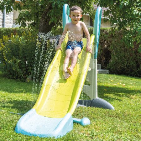Vízi játék a kertbe vízsugárral Splashy Way 2in1 Smoby minden csúszda alá állítható fúvókamagassággal és UV szűrő 24 hó-tól gyerek játék webáruház - játék rendelés online Csúszdák | Csúszda tartozékok