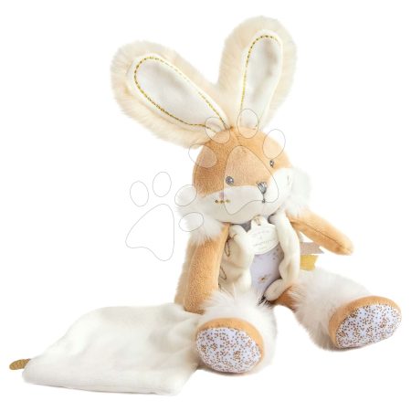 Plüss nyuszi Bunny White Lapin de Sucre Doudou et Compagnie barna 31 cm ajándékcsomagolásban 0 hó-tól gyerek játék webáruház - játék rendelés online Plüssjátékok | Plüssnyuszik