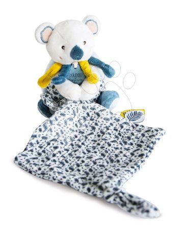 Plüss koala dédelgetésre Yoca le Koala Doudou et Compagnie kék 15 cm 0 hó-tól gyerek játék webáruház - játék rendelés online Bébijátékok | Kiságy játékok  | Alvókendők DouDou