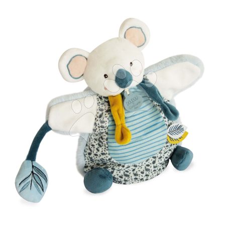 Plüss koala kesztyűbáb Yoca le Koala Doudou et Compagnie kék 25 cm 0 hó-tól gyerek játék webáruház - játék rendelés online Plüssjátékok | Kesztyűbábok