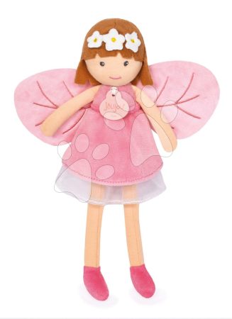 Rongybaba tündér Diane Forest Fairies Jolijou 25 cm rózsaszín ruhácskában rózsaszín szárnyakkal puha textilanyagból 5 évtől gyerek játék webáruház - játék rendelés online Játékbabák gyerekeknek | Játékbabák kislányoknak | Rongybabák
