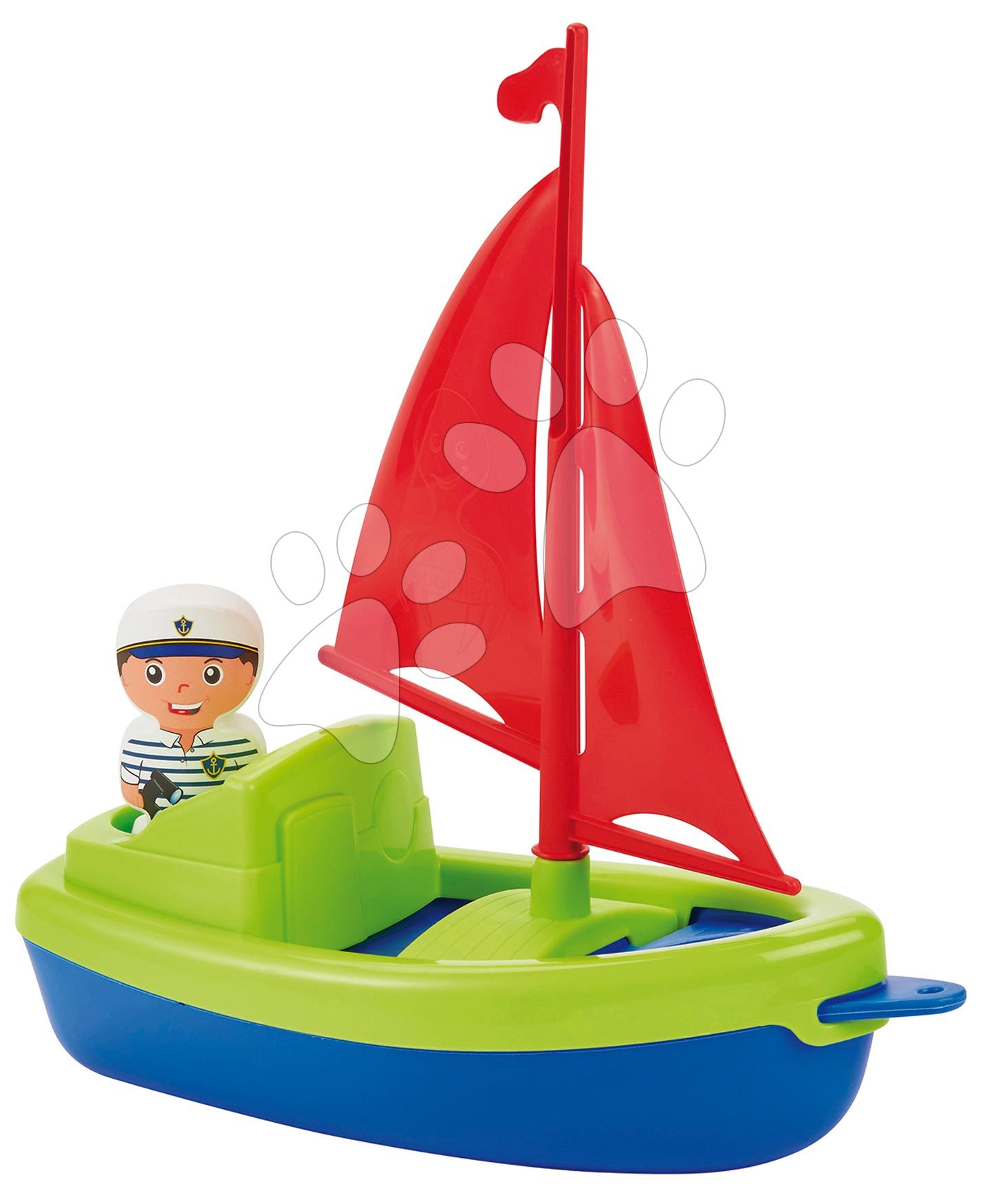 Écoiffier vitorlás hajo 145-2 kék-zöld gyerek játék webáruház - játék rendelés online Kerti játékok  | Sport és kerti játékok | Strandjátékok | Játék hajók és csónakok
