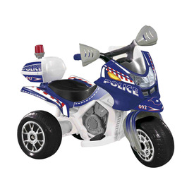 Játék webáruház - Akkus 3 kerekű rendőrmotor rendelés játékboltok Budapest Sport és Fitness - Elektromos kisautó