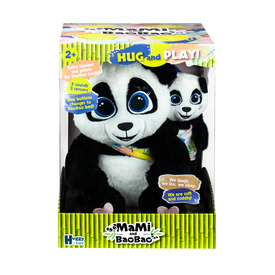 Játék webáruház - Interaktív plüss Panda Mama   Baobao rendelés játékboltok Budapest Plüss figura - Plüss figura