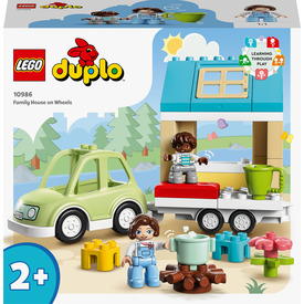 Játék webáruház - LEGO DUPLO Town 10986 Családi ház kerekeken rendelés játékboltok Budapest Játék - LEGO