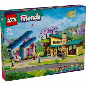 Játék webáruház - LEGO Friends 42620 Olly és Paisley családi házai rendelés játékboltok Budapest Játék - LEGO