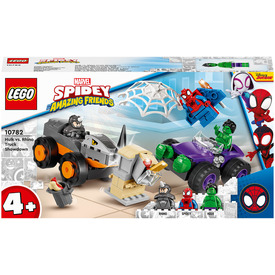 Játék webáruház - LEGO Spidey 10782 Hulk vs. Rhino teherautós leszámolás rendelés játékboltok Budapest Játék - LEGO