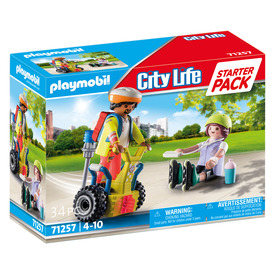 Játék webáruház - Playmobil: Starter Pack - Segway mentőakció rendelés játékboltok Budapest Playmobil - Playmobil