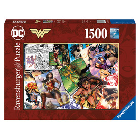 Játék webáruház - Ravensburger Puzzle 1500 db - Wonder Woman rendelés játékboltok Budapest Puzzle - Puzzle