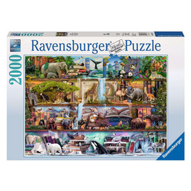 Játék webáruház - Ravensburger Puzzle 2000 db - Aimee Steward állatvilág rendelés játékboltok Budapest Puzzle - Puzzle