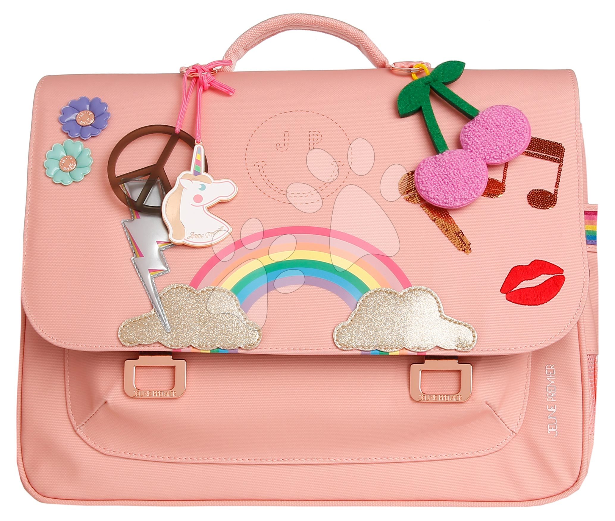 Iskolai aktatáska It Bag Midi Lady Gadget Pink Jeune Premier ergonomikus luxus kivitel 30*38 cm gyerek játék webáruház - játék rendelés online Kreatív és didaktikus játékok | Iskolai kellékek | Iskolatáskák