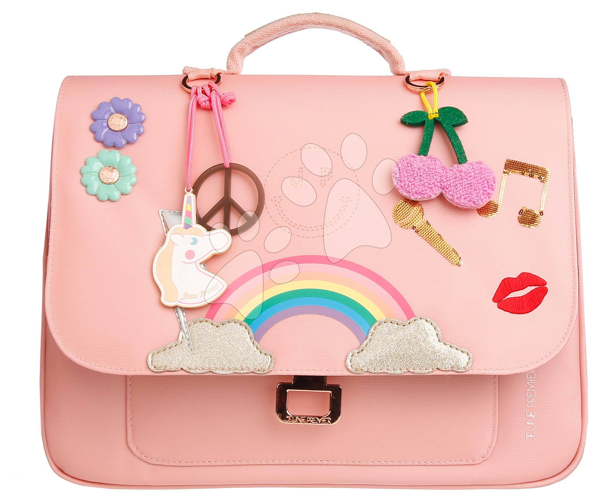 Iskolai aktatáska It Bag Mini Lady Gadget Pink Jeune Premier ergonomikus luxus kivitel 27*32 cm gyerek játék webáruház - játék rendelés online Kreatív és didaktikus játékok | Iskolai kellékek | Iskolatáskák