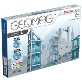 Játék webáruház - Geomag Pro-L Skyline NY 174 db rendelés játékboltok Budapest Konstrukciós játékok - Mágneses építőjáték