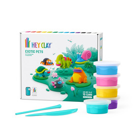 Játék webáruház - Hey Clay nagy szett exotikus kedvencek rendelés játékboltok Budapest Kreatív hobbi - Gyurma