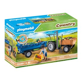 Játék webáruház - Playmobil: Traktor utánfutóval rendelés játékboltok Budapest Playmobil - Playmobil
