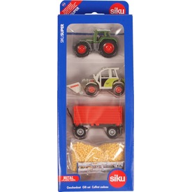 Játék webáruház - SIKU Mezőgazdasági munkagép készlet 1:87 - 6304 rendelés játékboltok Budapest Autó
