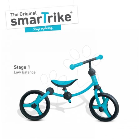 smarTrike tanulóbicikli SmarTrike Running Bike 1050300 kék-fekete gyerek játék webáruház - játék rendelés online Járművek gyerekeknek | Bébitaxik | Bébitaxik 18 hónapos kortól