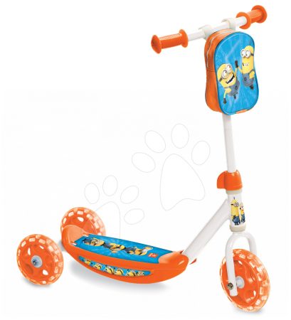 Mondo háromkerekű roller Minion made táskával 28176 narancssárga gyerek játék webáruház - játék rendelés online Járművek gyerekeknek | Rollerek | Háromkerekű rollerek