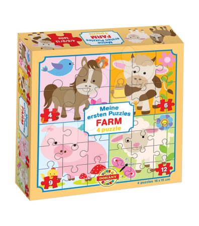 Dohány gyerek puzzle Én első puzzlem farm 500 gyerek játék webáruház - játék rendelés online Bébijátékok | Érzékek és motorika fejlesztése   | Bébi puzzle