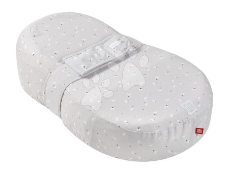 Babafészek Cocoonababy® Pod Support Nest Red Castle Moon & Stars sztreccs lepedővel szürke mintás 0-3 hó korosztálynak gyerek játék webáruház - játék rendelés online