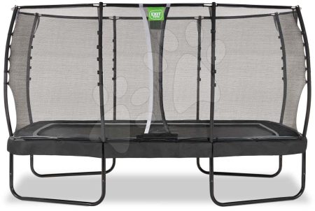 Trambulin védőhálóval Allure Premium Exit Toys fekete 244*427 cm gyerek játék webáruház - játék rendelés online