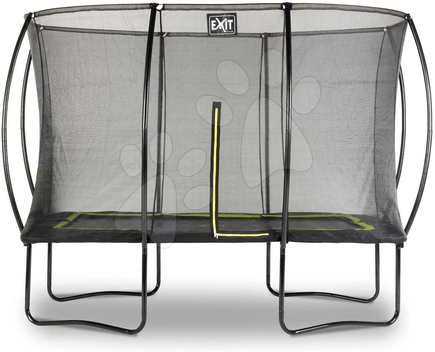 Trambulin védőhálóval Silhouette trampoline Exit Toys 214*305 cm fekete gyerek játék webáruház - játék rendelés online