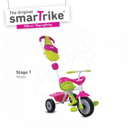 smarTrike gyerek tricikli Play GL 1470200 rózsaszín-zöld gyerek játék webáruház - játék rendelés online