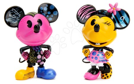 Figurák gyűjtői darabok Mickey és Minnie Designer Jada fém 2 drb magasságuk 10 cm gyerek játék webáruház - játék rendelés online