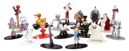 Figurák gyűjtői darab Nightmare before Christmas Nano Jada fém magasságuk 4 cm szett 18 fajta gyerek játék webáruház - játék rendelés online