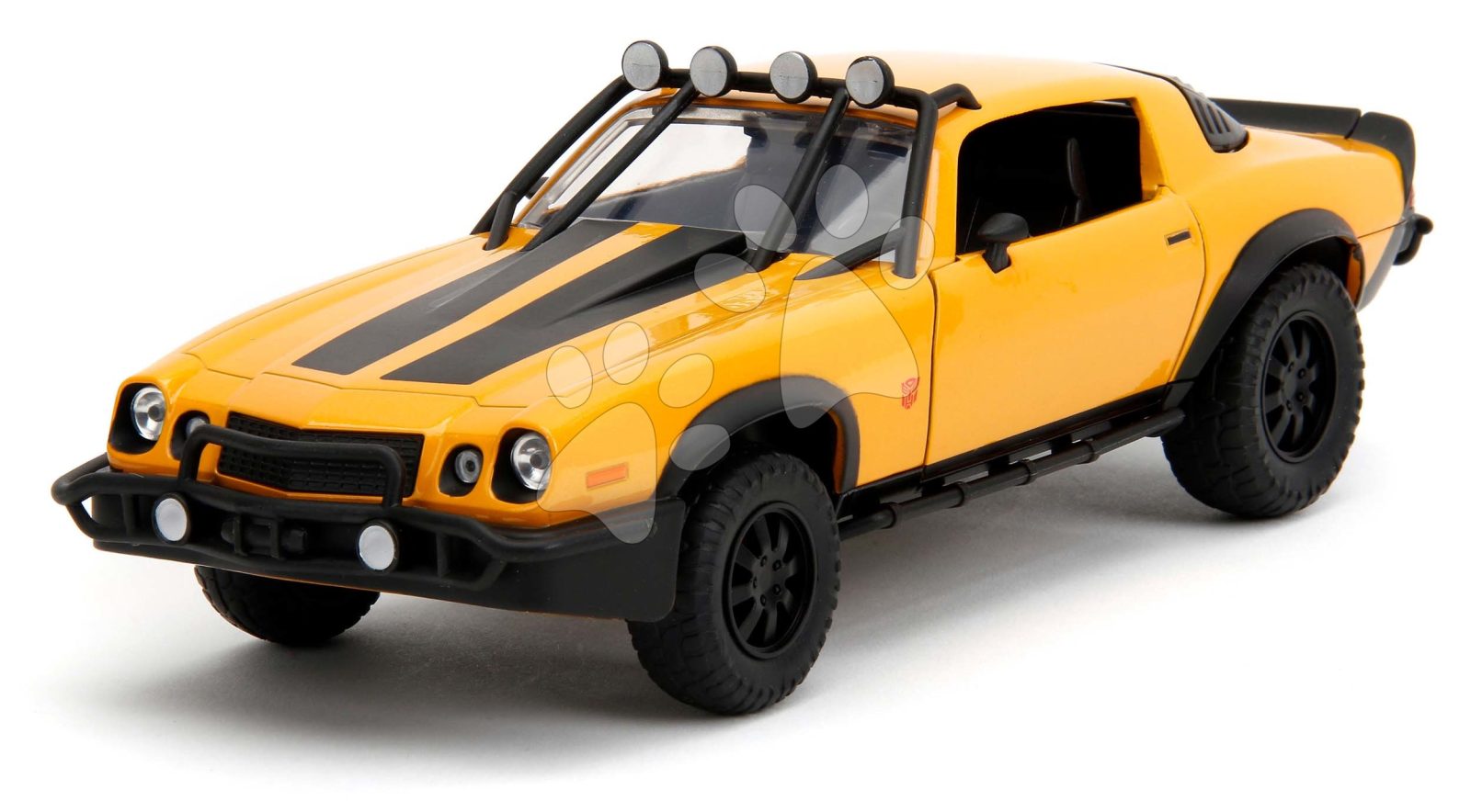 Kisautó Chevrolet Camaro Bumblebee 1977 Transformers Jada fém hossza 20 cm 1:24 8 évtől gyerek játék webáruház - játék rendelés online