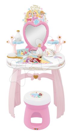 Pipere asztal Disney Princess Dressing Table Smoby 10 kiegészítővel gyerek játék webáruház - játék rendelés online