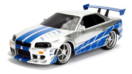 Távirányítós kisautó RC Nissan Skyline GTR Fast & Furious Jada hossza 29 cm 1:16 6 évtől gyerek játék webáruház - játék rendelés online