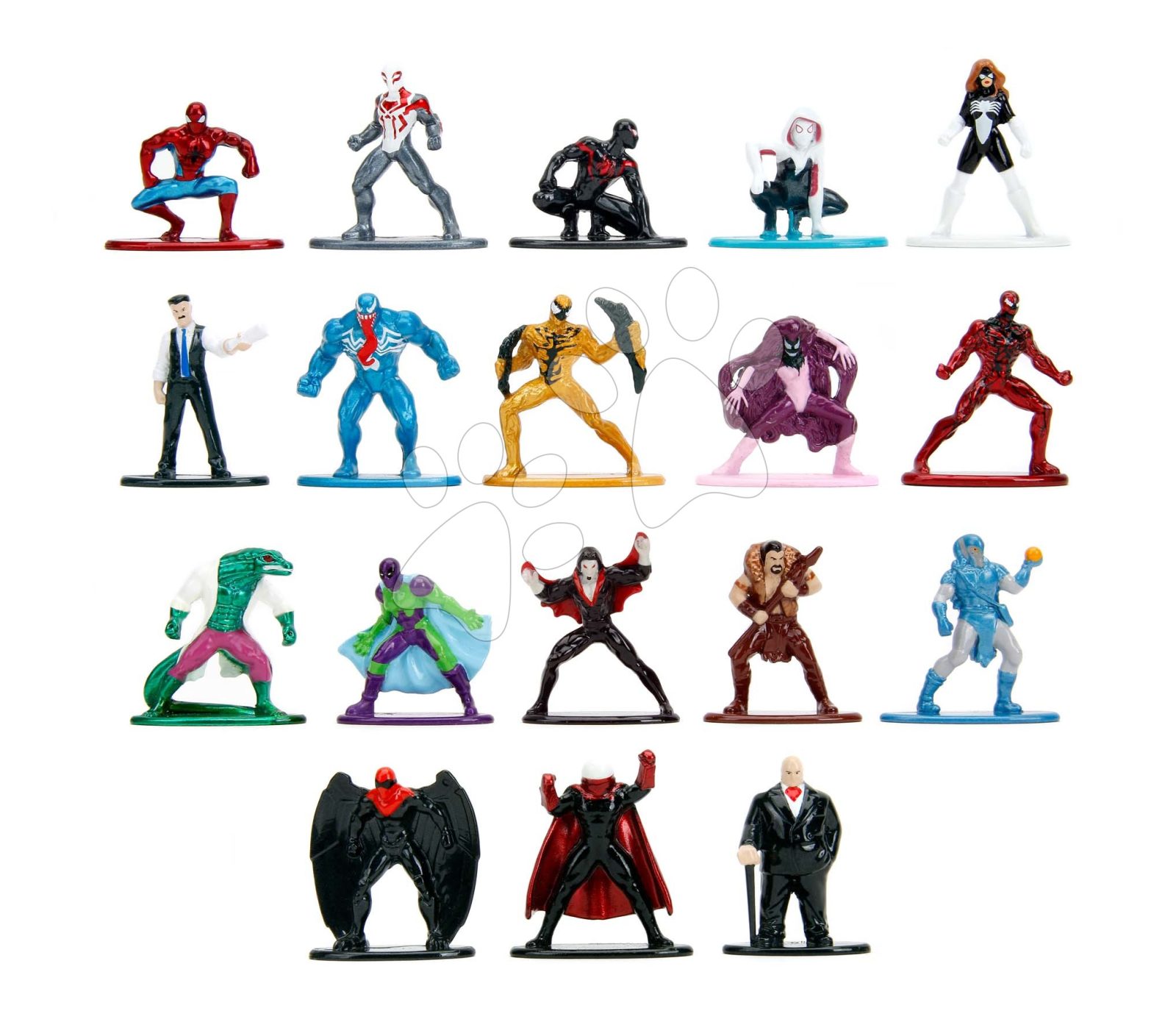 Gyűjthető figurák Marvel Multi Pack Nanofigs Wave 9 Jada fém szett 18 fajta 4 cm magas 3 évtől gyerek játék webáruház - játék rendelés online