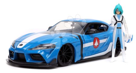 Kisautó Robotech ´20 Toyota Supra Jada fém nyitható részekkel és Max Sterling akciófigurával hossza 20 cm 1:24 gyerek játék webáruház - játék rendelés online