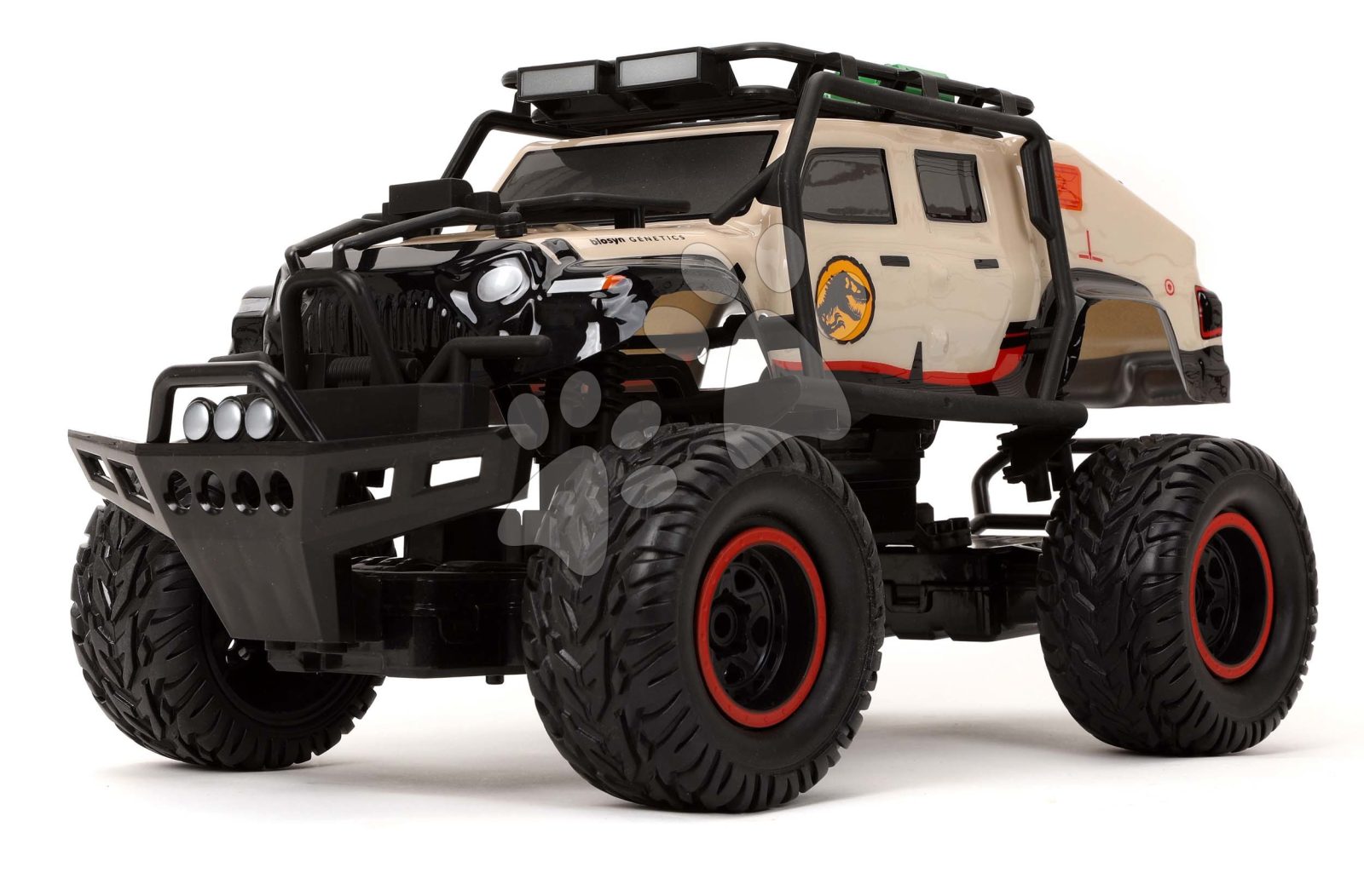 Távirányítós kisautó RC Jeep Gladiator 4x4 Jurassic World Jada terepjáró felfüggesztéssel 4 kerékmeghajtással hossza 45 cm 1:12 8 évtől gyerek játék webáruház - játék rendelés online