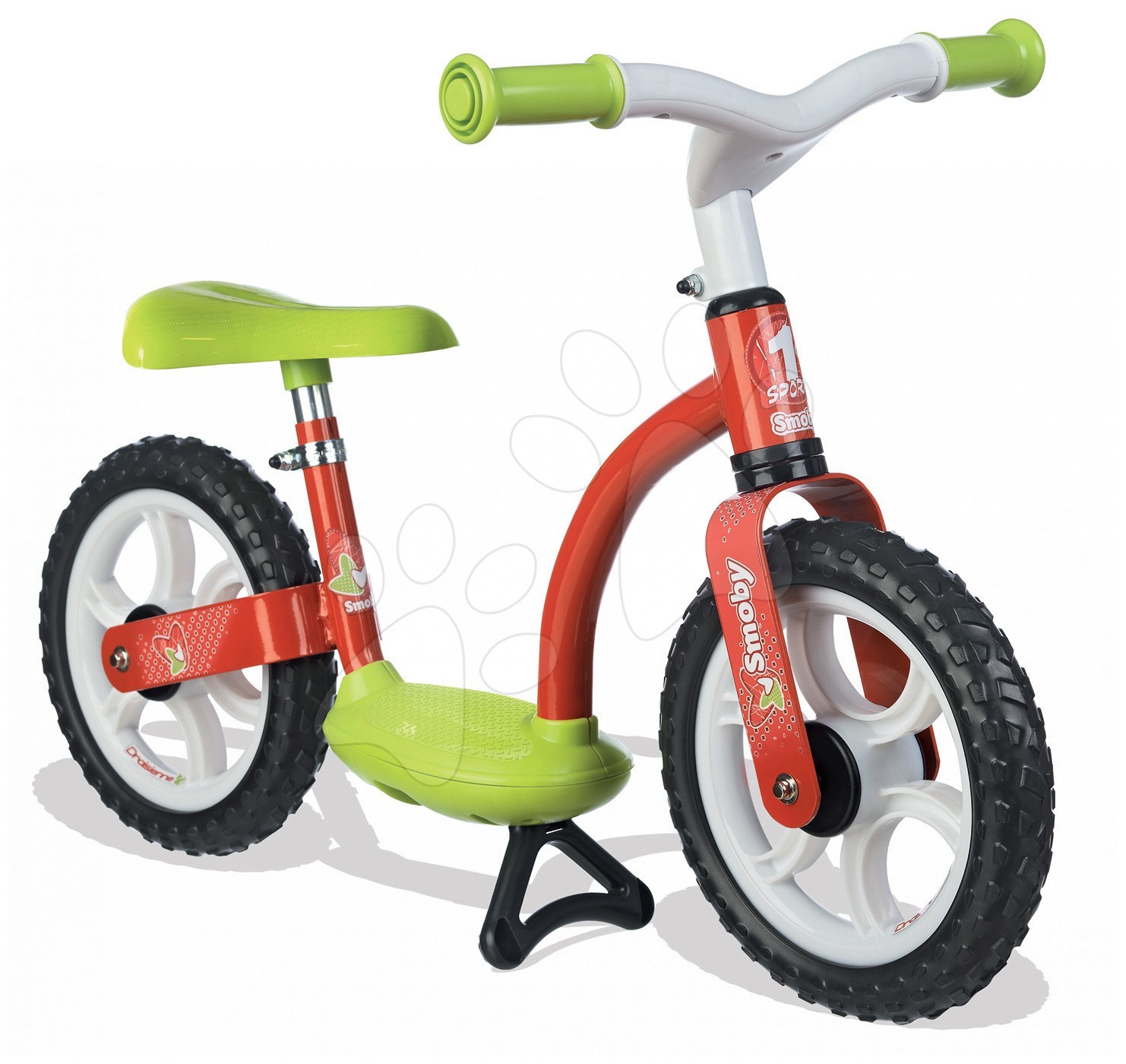 Smoby tanulóbicikli gyerekeknek Learning Bike 452053 piros-sárga gyerek játék webáruház - játék rendelés online