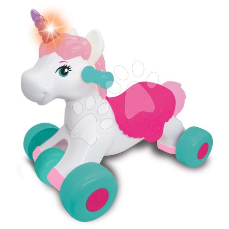 Bébitaxi egyszarvú Unicorn Ride On Kiddieland kerekeken hanggal és fénnyel 12 hó-tól gyerek játék webáruház - játék rendelés online