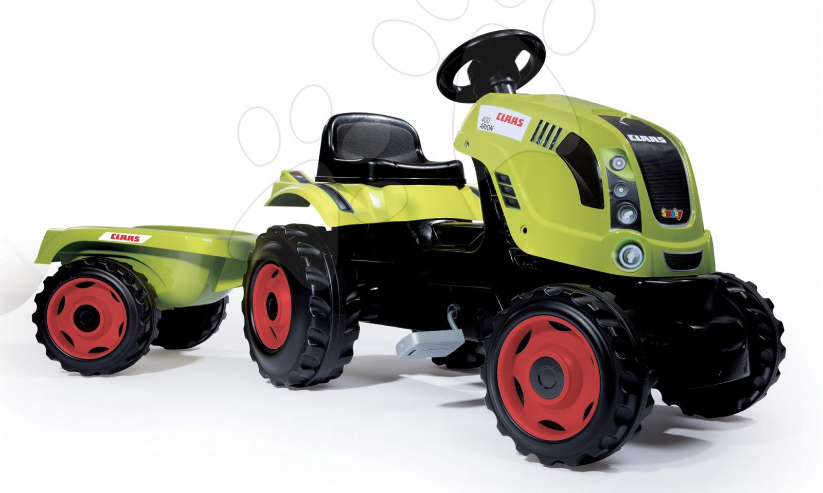 Smoby traktor Claas Farmer XL Béka 710114 zöld gyerek játék webáruház - játék rendelés online