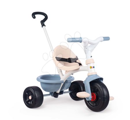 Tricikli Be Fun Tricycle Blue Smoby 95 cm tolókarral 15 hó-tól gyerek játék webáruház - játék rendelés online